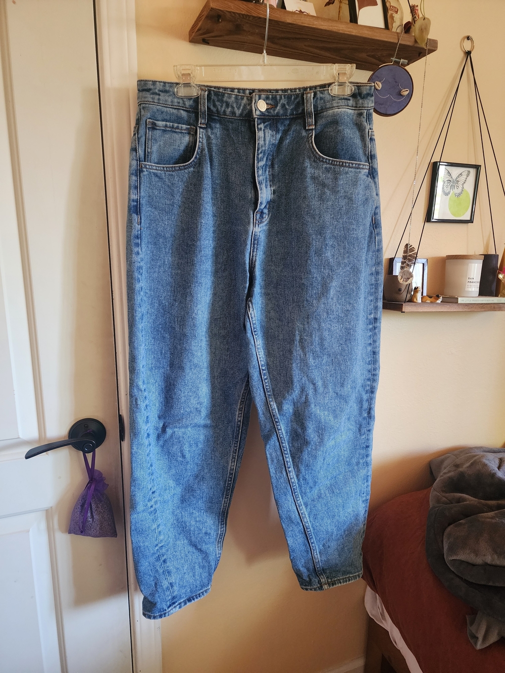 High-Rise Barrel Frank And Oak Jeans